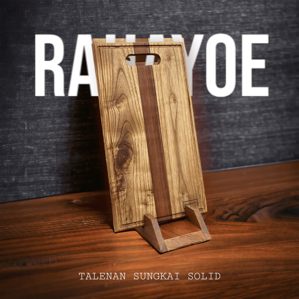 Talenan Kayu Sungkai + Ulin Solid