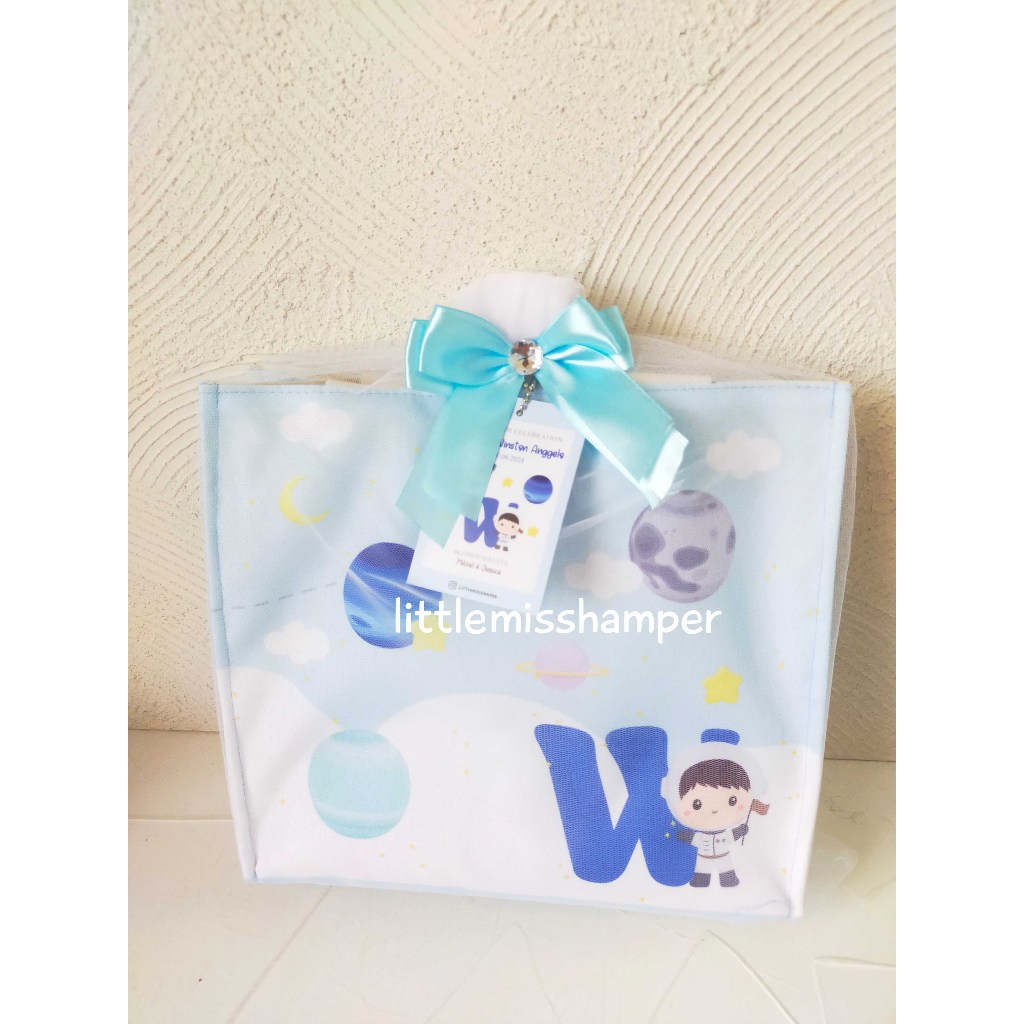 

optional CO BERSAMA BAG Tambahan packing tile pita dan card untuk tas littlemisshamper
