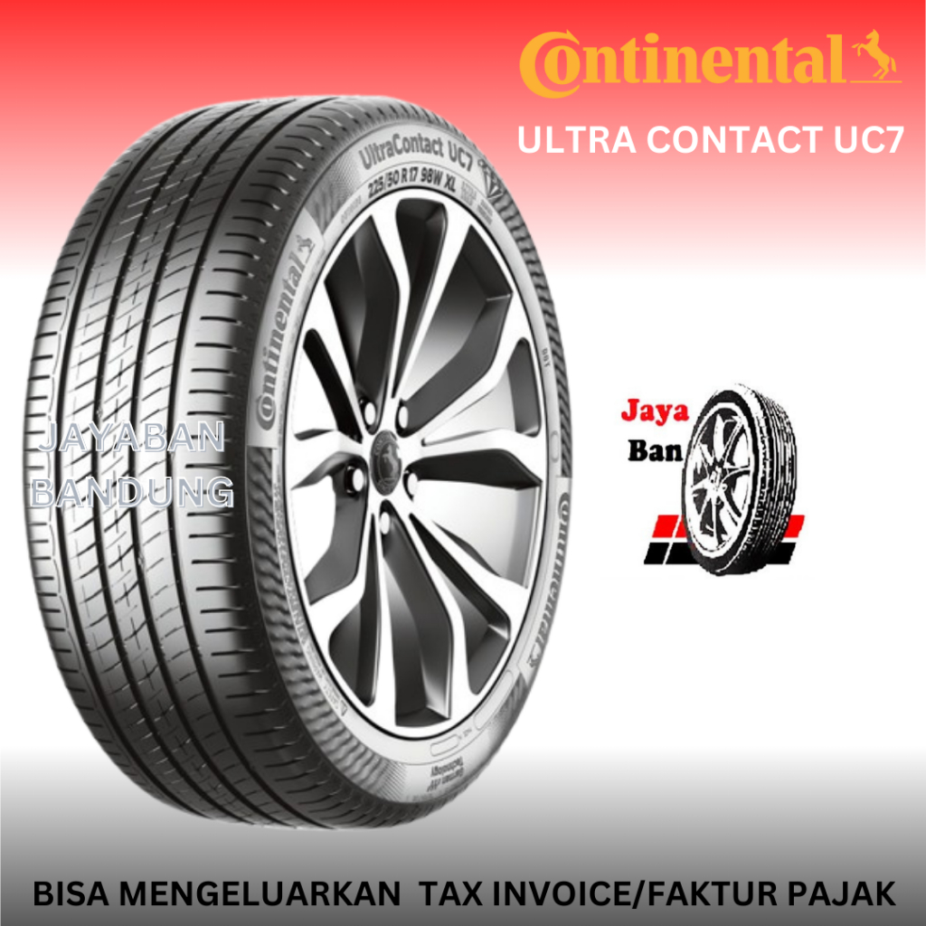 Continental Ultra Contact UC7 ukuran 205/50 R16 - Ban Mobil Inova Rborn
