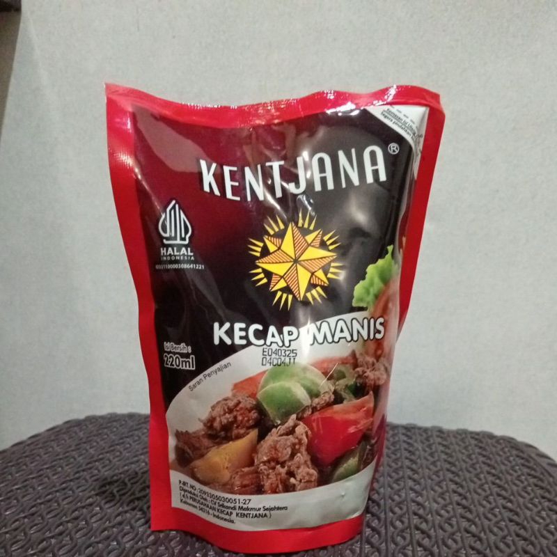 

kecap Kentjana kecape wong kebumen kecap manis khas kebumen kecap enak 220ml