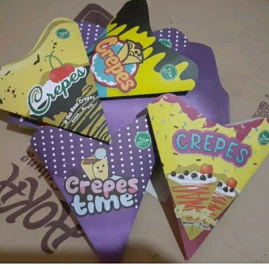 

1000pcs bungkus crepes