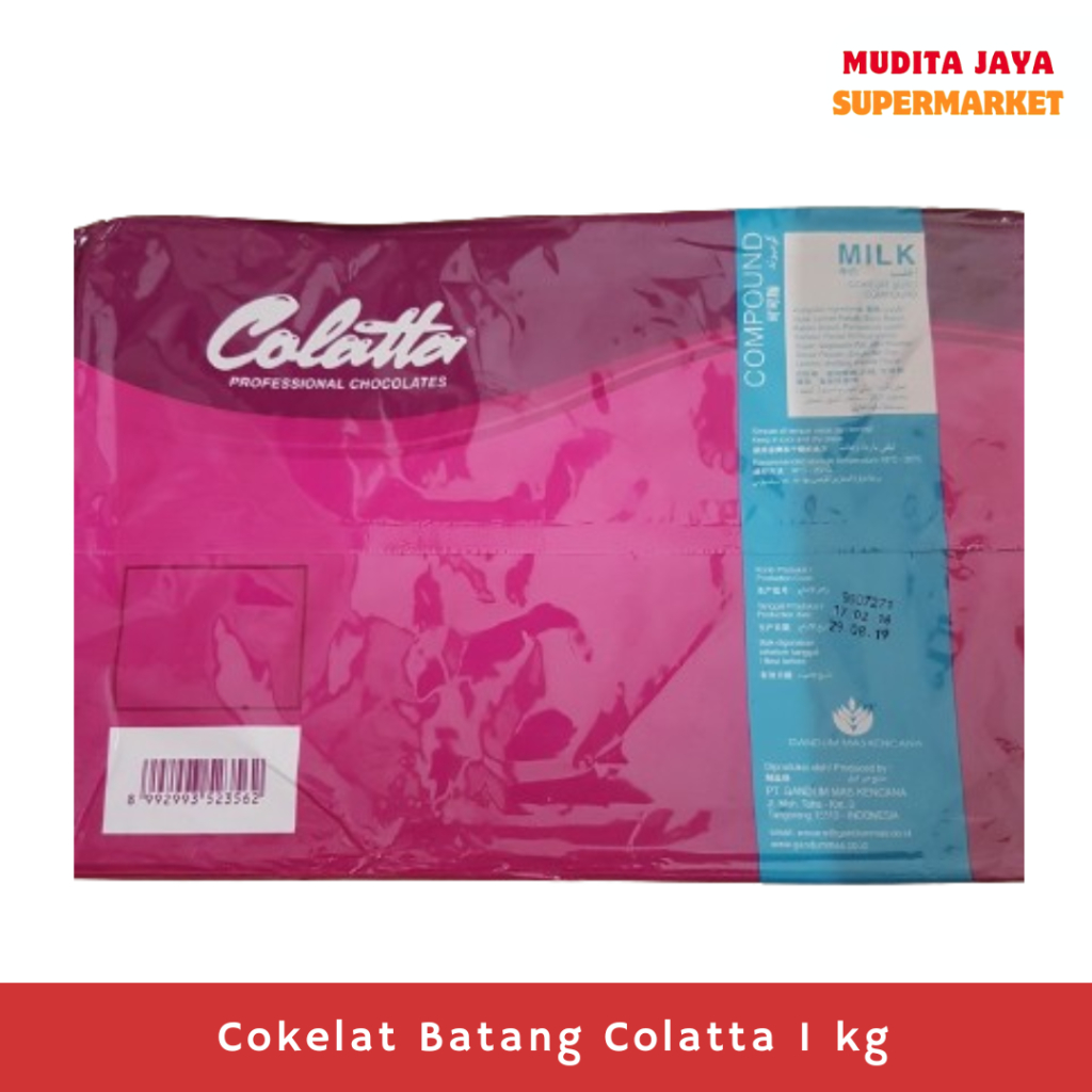 

Cokelat Batang Colatta Milk 1 kg