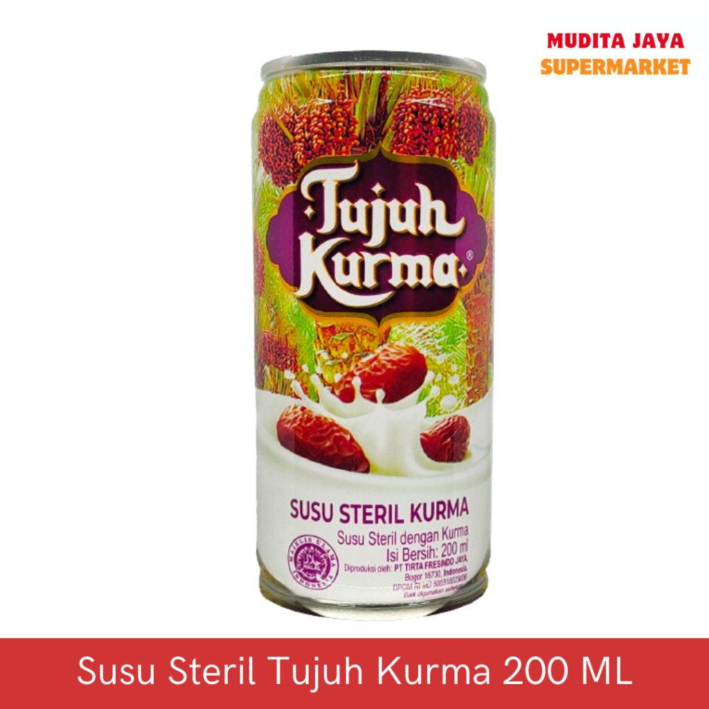 

Susu Steril Tujuh Kurma 200 ML