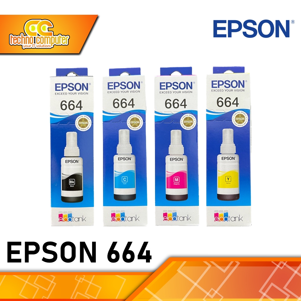 TINTA EPSON 664 / Tinta Epson T6643 L100 L220 L1300