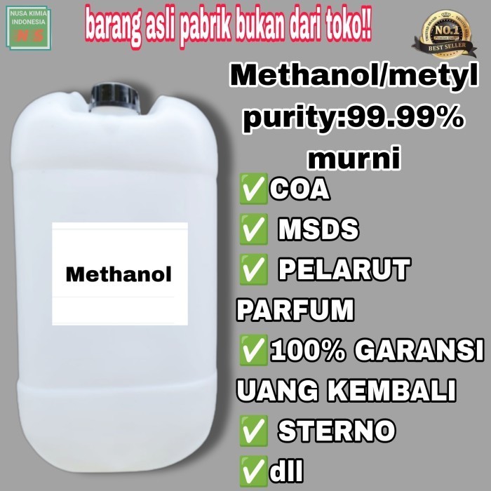 Methanol 30 Liter / Methanol ( Purity 99,99% )