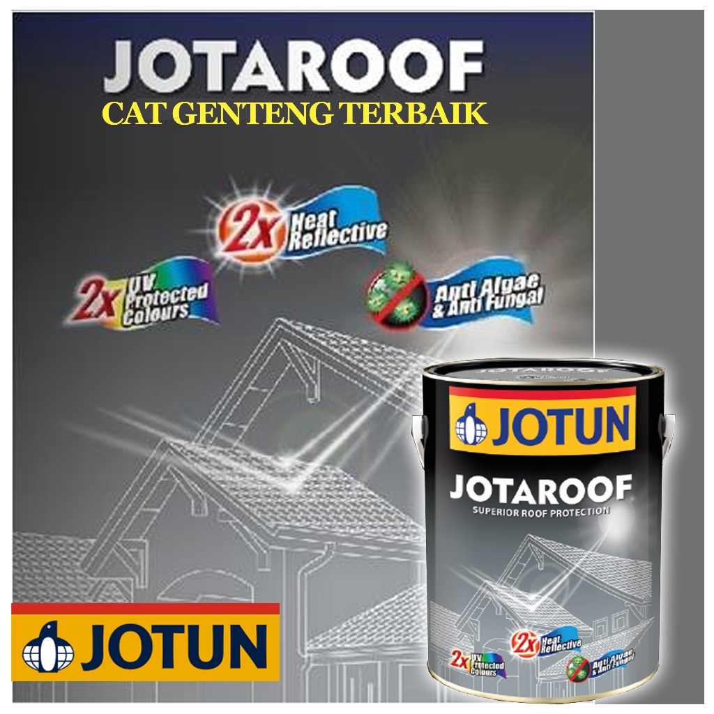 CAT GENTENG JOTAROOF JOTUN 2,5 LITER / SUPERIOR ROOF PROTECTION / CAT ATAP