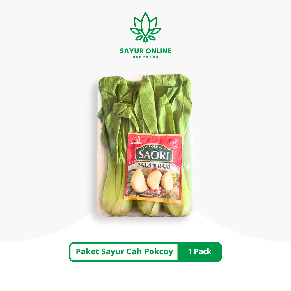 

Paket Sayur Cah Pokcoy + Saori Saus Tiram - Sayur Online Denpasar