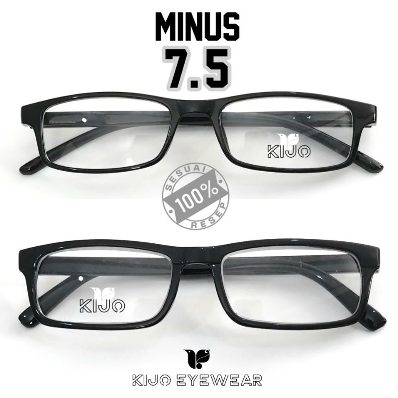 Kacamata Minus 7 8 5 4 2 3 1 9 6 Kaca Mata Kotak Min Silinder Mines Cylinder Mins Tinggi