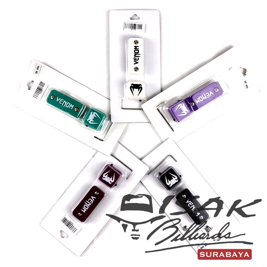KODE A4K4 Venom Magnetic Chalk holder  Cover Kapur Billiard Biliar Chak