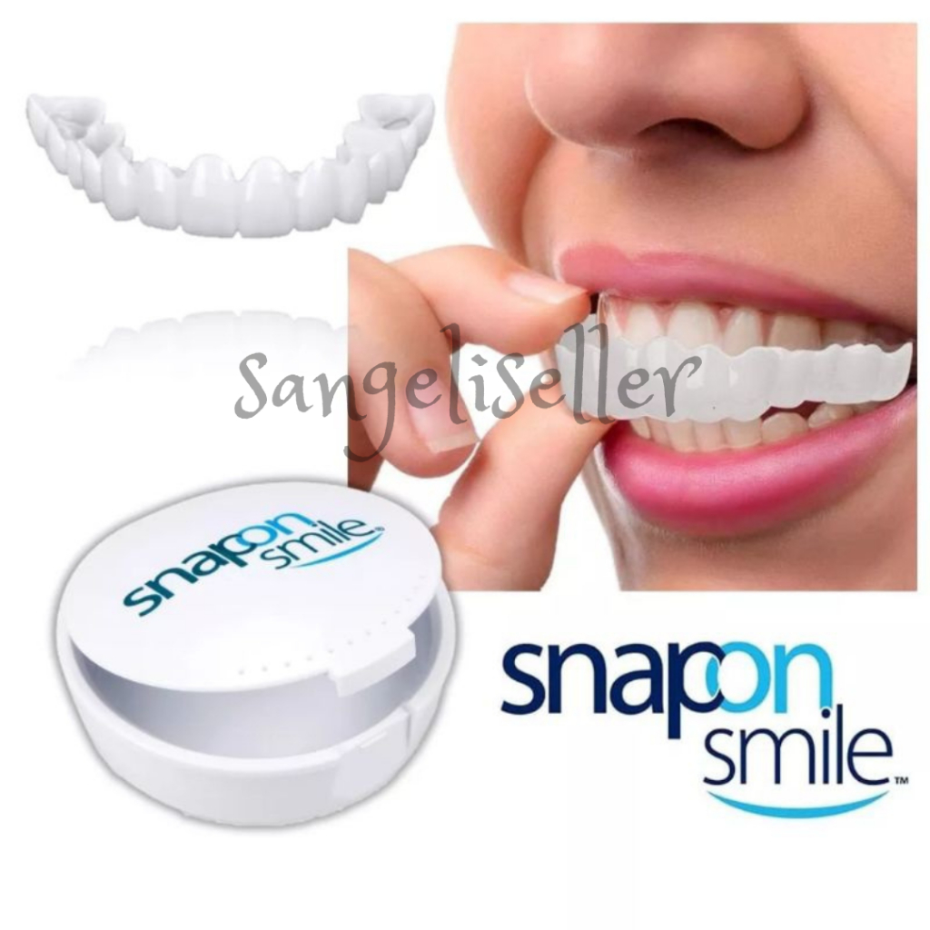 Snap On Smile Authentic Gigi Palsu Snapon Instan Teeth Behel||Snap On Smile 100% Original Authentic 
