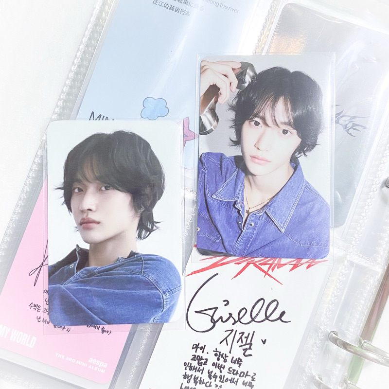 UBAH KE J&T [official photocard] wonbin sg24 photopack selca denim concept pob everline