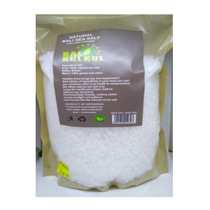 

Natural Balinese Sea Salt (Garam) - Coarse Grain (1 Kg)