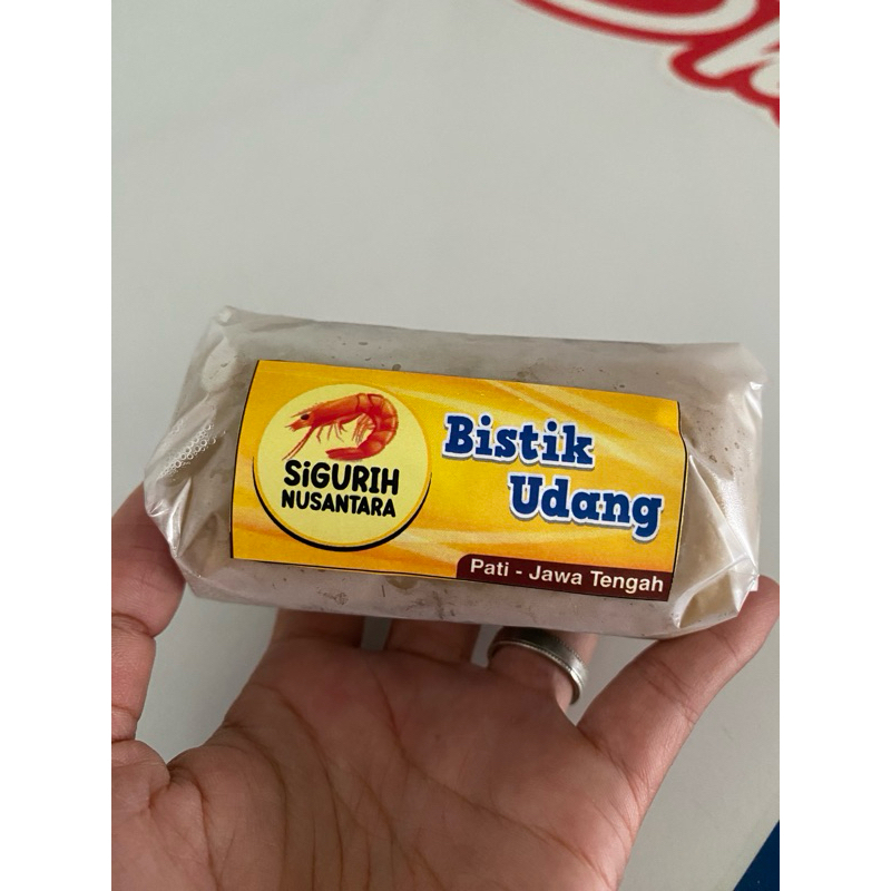 

BISTIK UDANG/Tahan 7 hari/ Kemasan vacum/ 160g /Enak/Murah