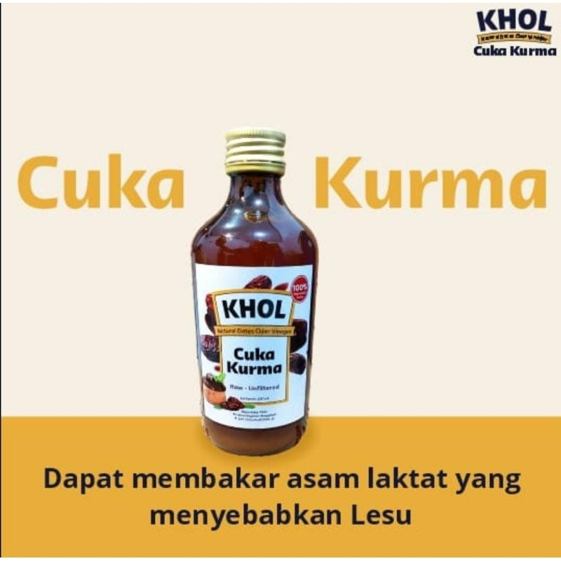 

CUKA KURMA KHOL Melancarkan Peredaran Darah