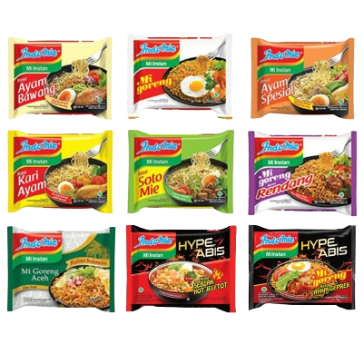 

INDOMIE Goreng dan Kuah Instant 79gr All Varian