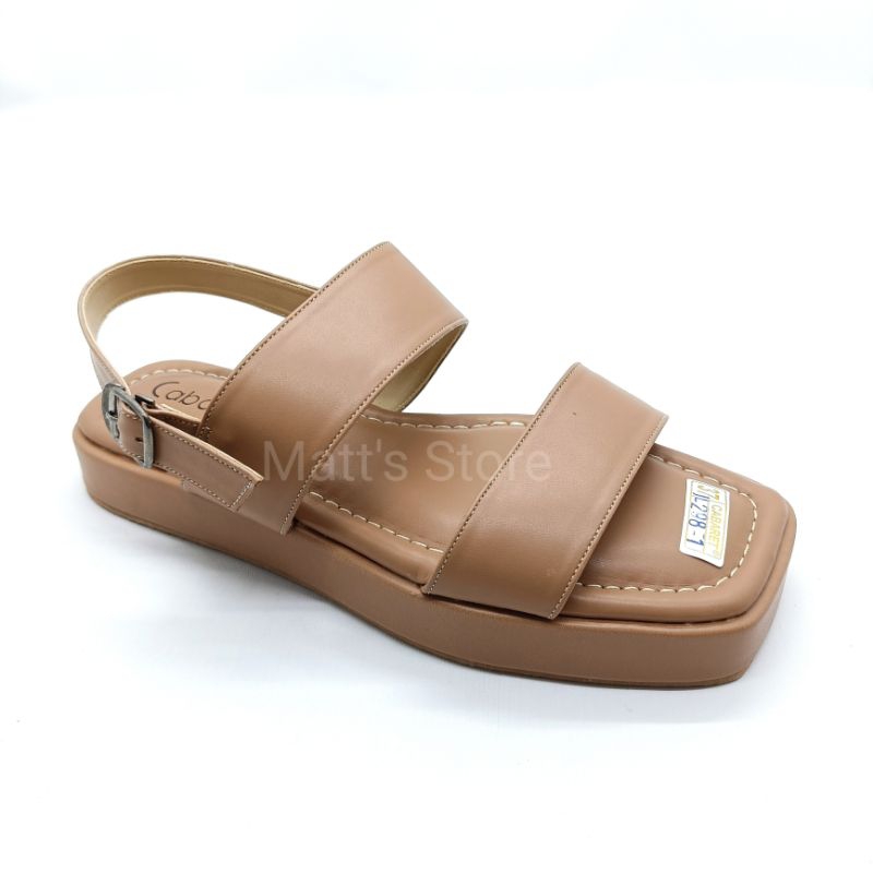 Sandal platform tali wanita 3 cm Cabaret JL 298-1 - size 36 - 40
