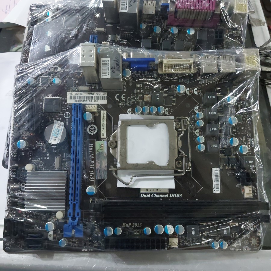 mainboard motherboard intel gigabyte H61m-s2p-r3 front panel usb 3.0 2nd