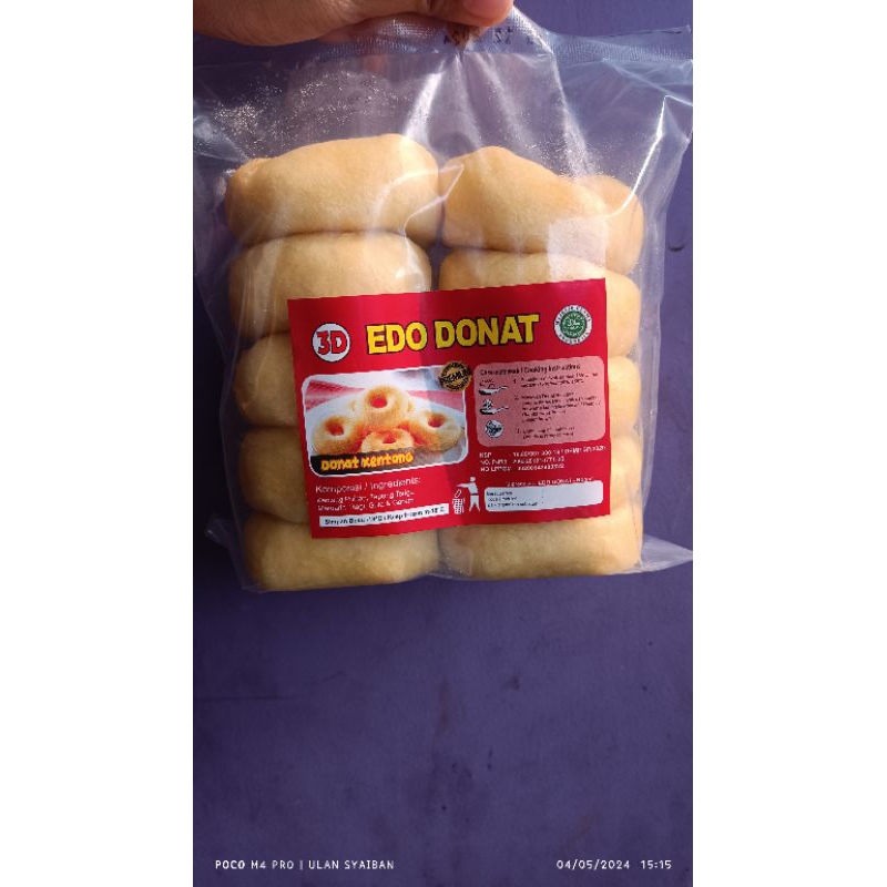 

donat kentang jumbo isi 10