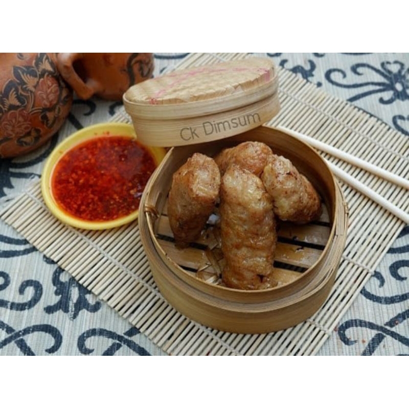 

Dimsum Goreng/lumpia kulit tahu ayam /Udang /kumis naga