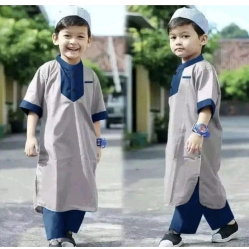 baju koko laki laki setelan baju koko laki laki model Fahri baju koko anak laki laki terbaru usia 1 -10