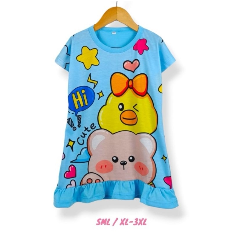 DASTER ANAK PEREMPUAN DEDINA XL-3L