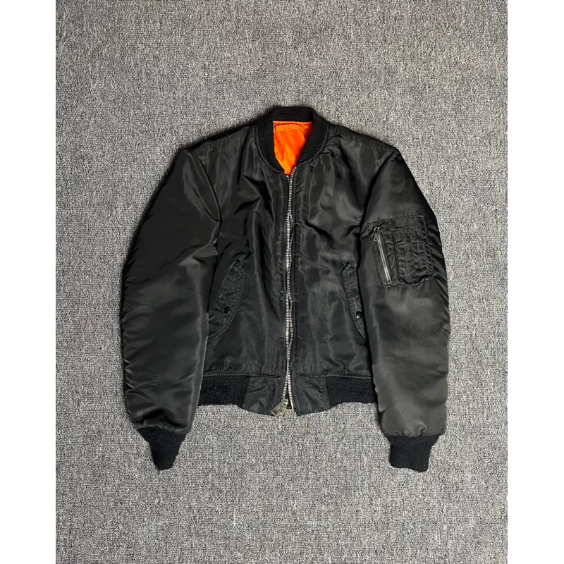 Vintage MA-1 Alpha Industries Reversible Bomber Jacket