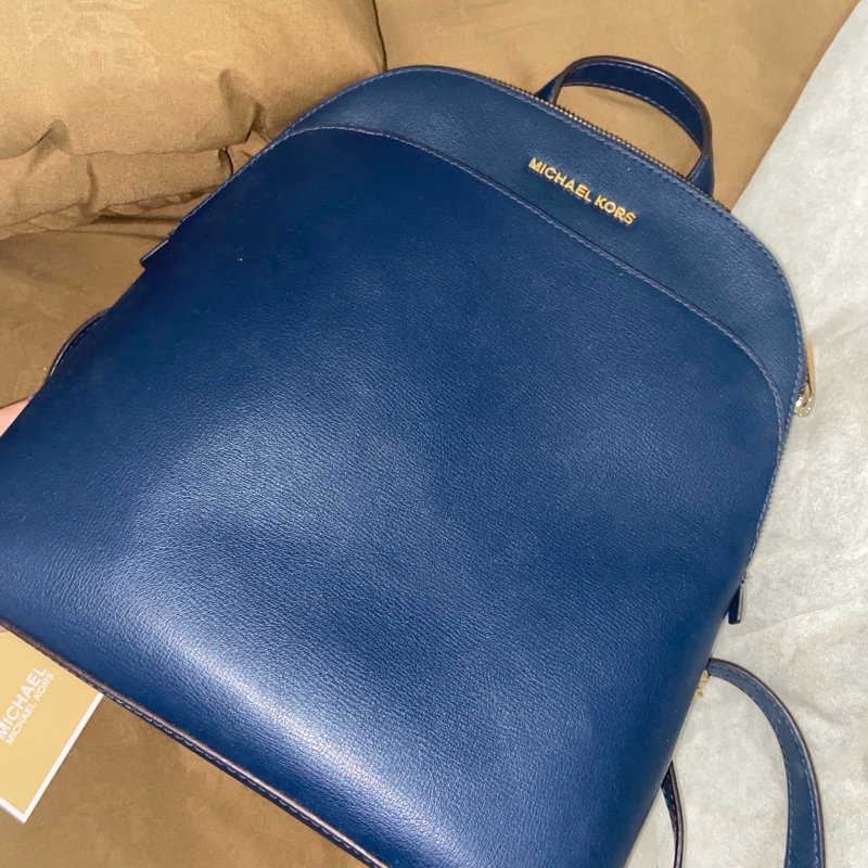 PRELOVED MICHAEL KORS NAVY / TAS RANSEL MICHAEL KORS BIRU TUA NAVY