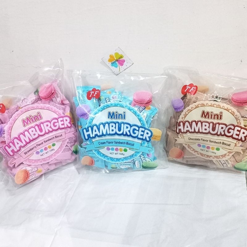 

Biskuit TF Mini Hamburger /Tiny Mico Flavor Sandwich Biscuits