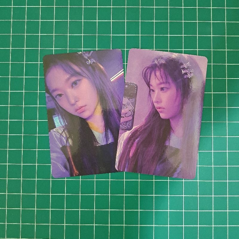 Haerin Bunny Beach Bag, Weverse GetUp Photocard Official