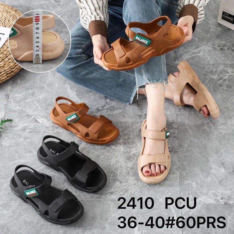 sandal jelly gunung velcro wanita