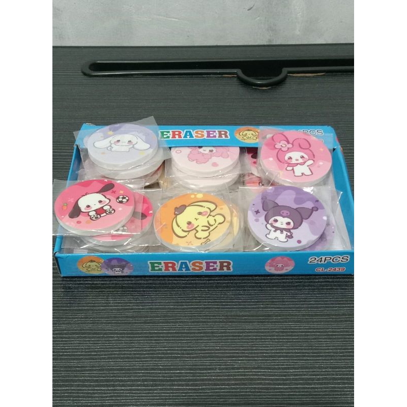 

Penghapus pensil motif Kuromi /Penghapus pensil motif karakter kartun