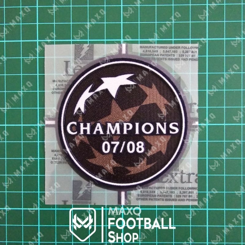 PATCH DEFENDING 2007 / 2008 MANCHESTER UTD RETRO