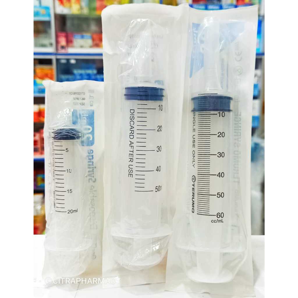 ONEMED (JARUM SUNTIK/SPUIT 20ML, 50ML, 60ML & 100ML ECERAN @1 PCS) - JARUM SUNTIK MEDIS