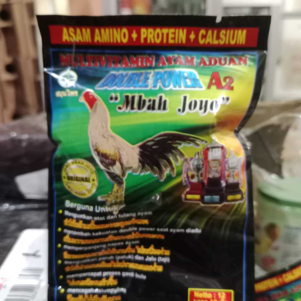 JAMU AYAM MBAH JOYO A2 DOUBLE POWER JAMU AYAM BANGKOK JAMU AYAM LAGA AYAM ADUAN