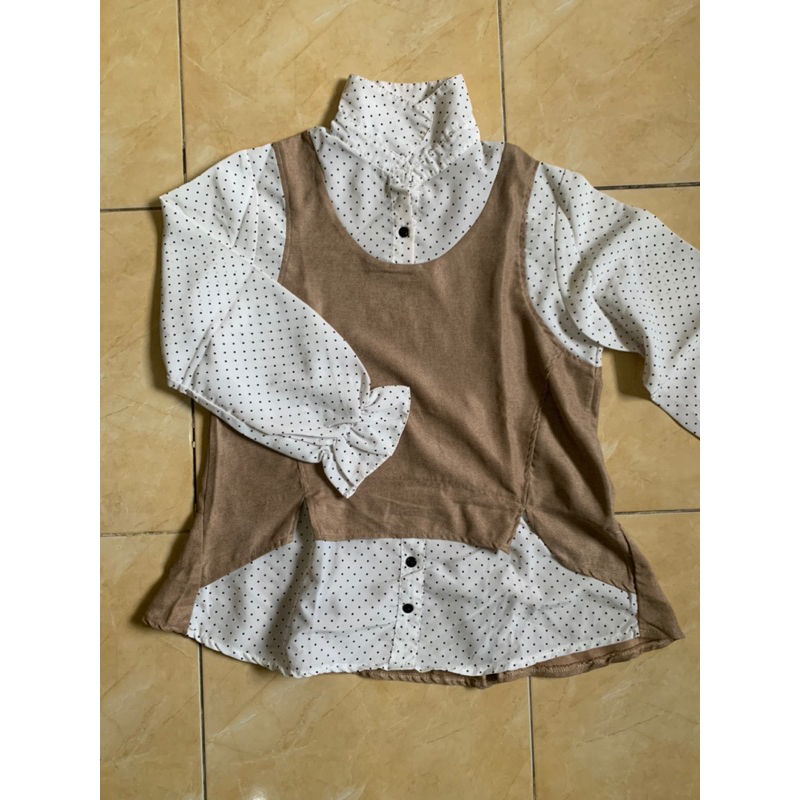 Preloved Blouse Korea/Blouse Korean/Blouse Korean vest