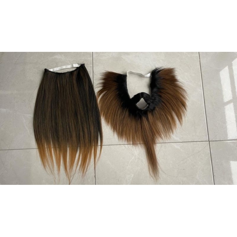 SEPASANG BREWOK WAROK COKLAT KUDA SUPER TEBAL