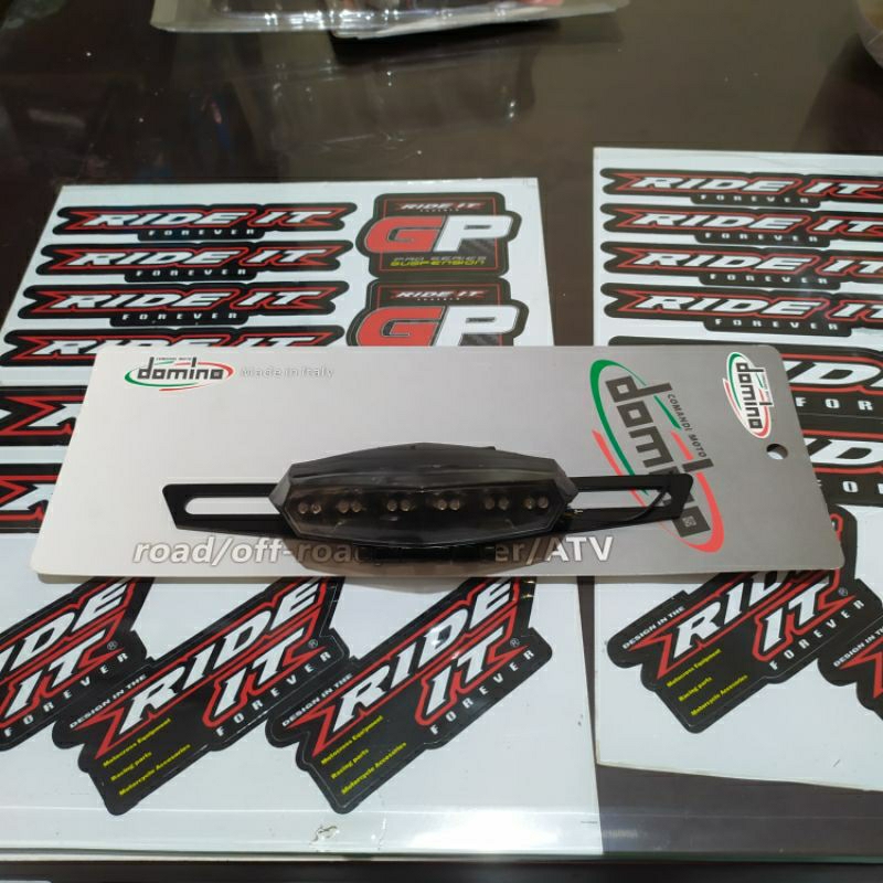 Lampu belakang sudah ada sein led / lampu rx king Bawah Jok model biangkerok