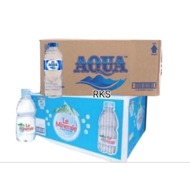 

Aqua 330ml Le Minerale Botol Mini Dus / Karton