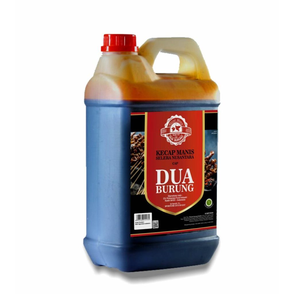 

kecap manis dua burung jerigen 5 liter
