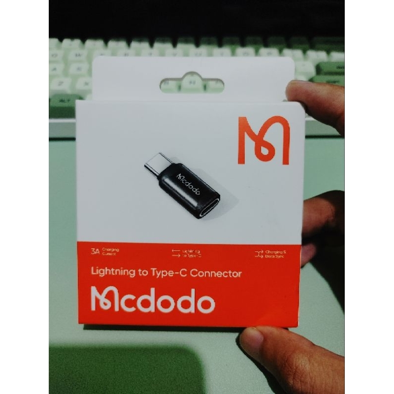 MCDODO Adapter Converter Lightning to Type-C