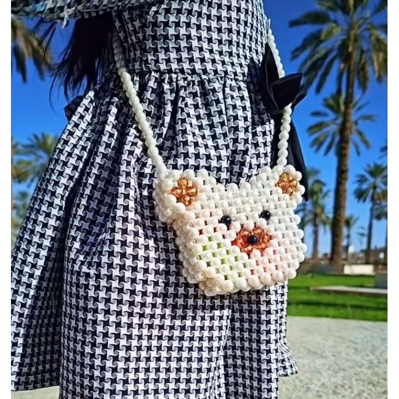 Tas anak karakter lucu / tas anak manik / tas anak perempuan