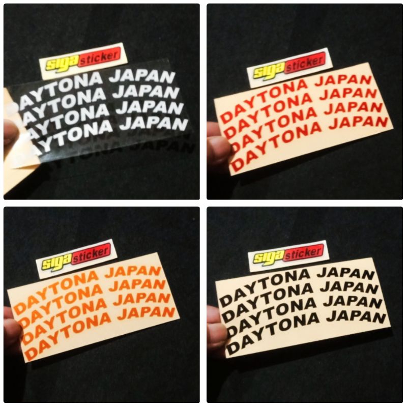 Sticker Velg Daytona Cutting