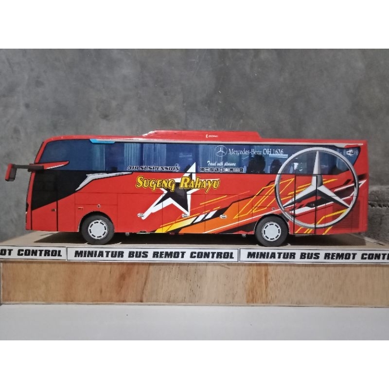 SUGENG RAHAYU jetbus 5 livery terbaru - Miniatur bus RC telolet basuri