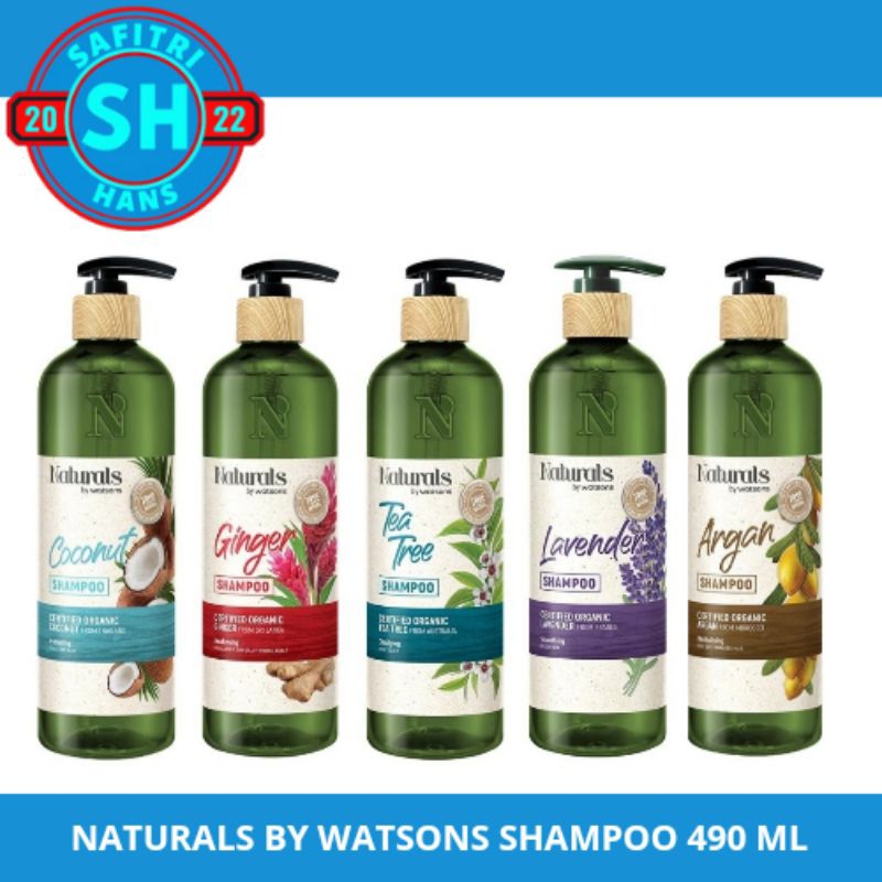NATURALS BY WATSONS Shampoo All Variant  490 ML