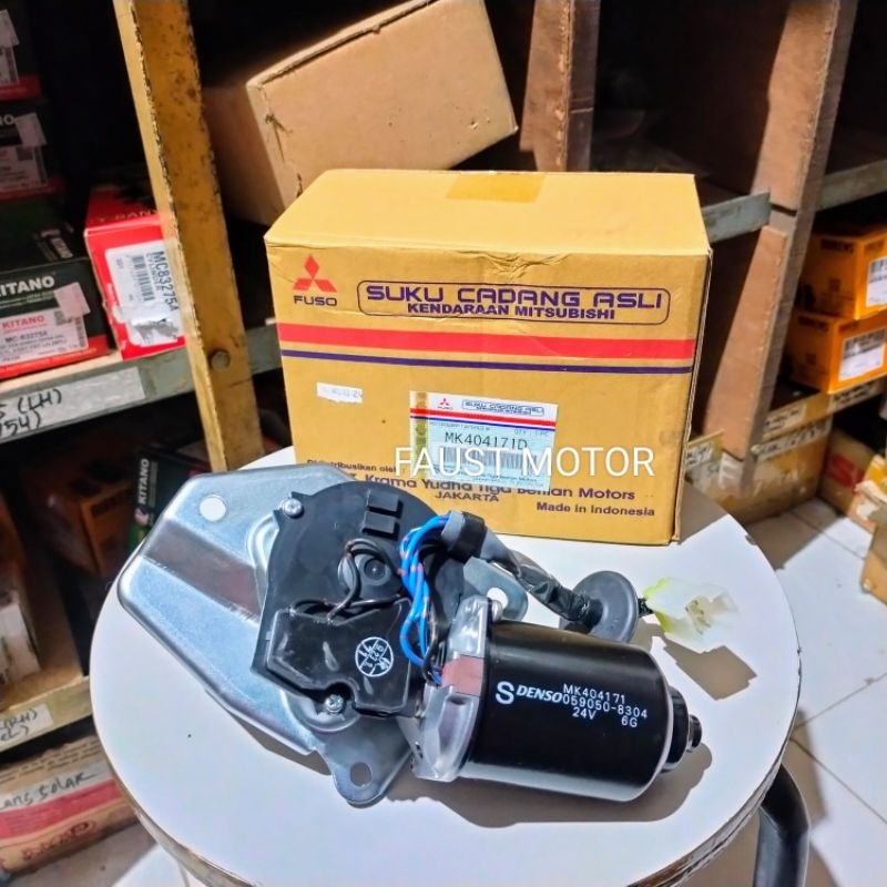 DINAMO KIPAS KACA/ MOTOR WIPER CANTER PS125 ORISINIL KTB