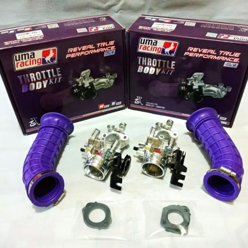 Throttle Body TB UMA + Velocity 30 MM - 32 MM - 34 MM Vario 125 Vario 150