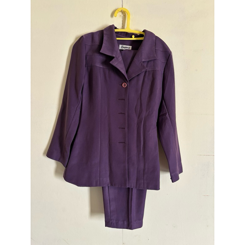 PL Blazer tailor tebal set dengan celana