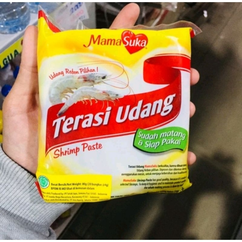 

Terasi udang mamasuka perpack isi 20 pcs (shrimp paste)