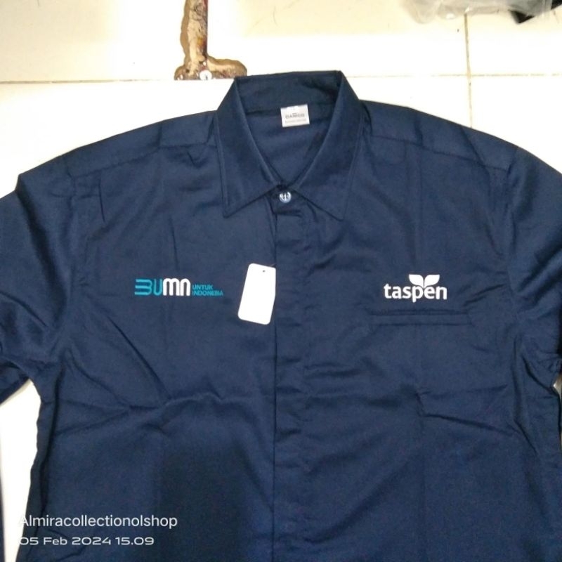 kemeja TASPEN baju bumn taspen