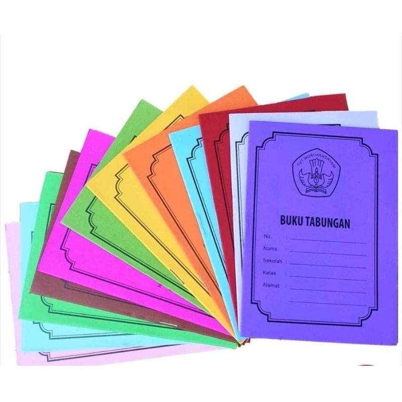 

[10 pcs] Buku Tabungan Sekolah
